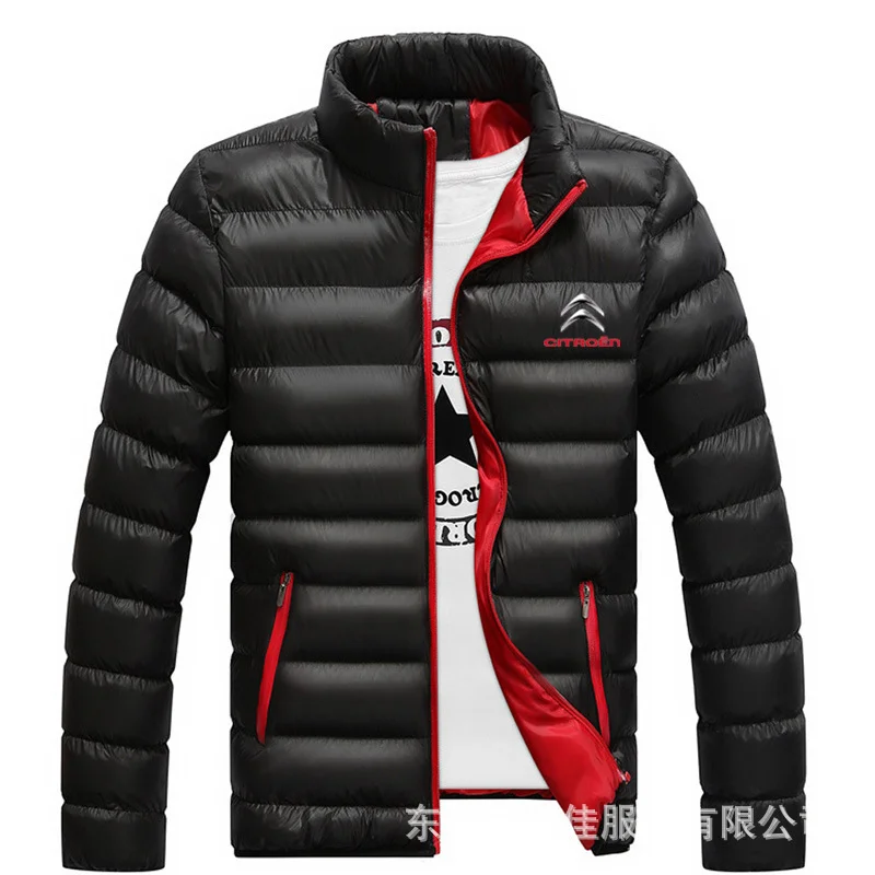 

Модные повседневные толстовки CITROEN на молнии, мужская хлопковая одежда, зимние теплые куртки в стиле Харадзюку, мужские топы с воротником-ст...