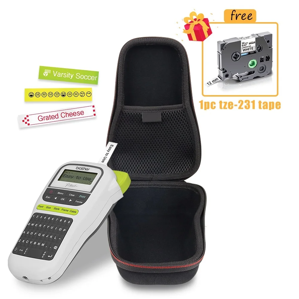 

NEW Fit Brother P Touch PT H110 PT-H110 pth110 pth100 Label Maker Case Carrying Protective Box Portable Travel Business Bag