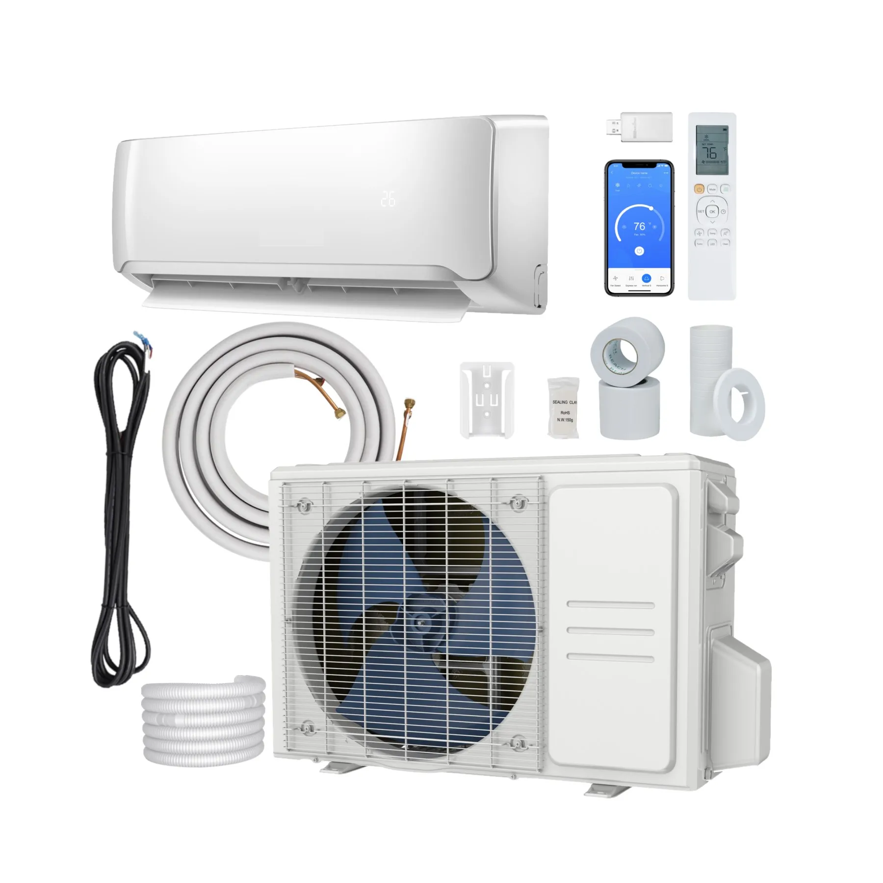 

Inverter AC 18000 btu Inverter AC Split AC 24000 Indoor unit AC
