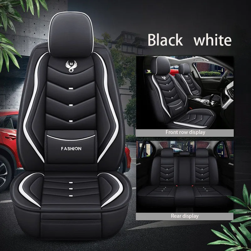 Универсальные кожаные чехлы на сиденья автомобиля для Bmw серий 12345678 i3 i4 i7 i8 iX X1 X2 X3