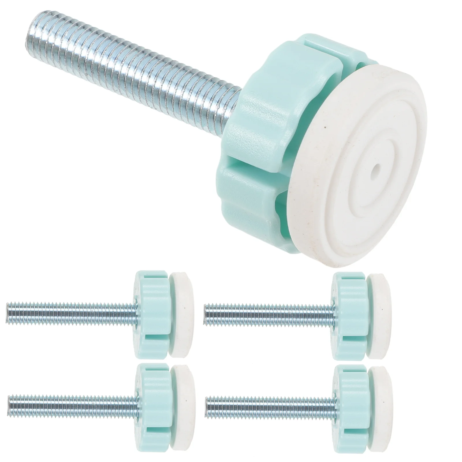 

4 Pcs Tension Baby Gate Pet Dog Isolation Fence Stopper Screws Safety Gates Threaded Rods Steel Core Child
