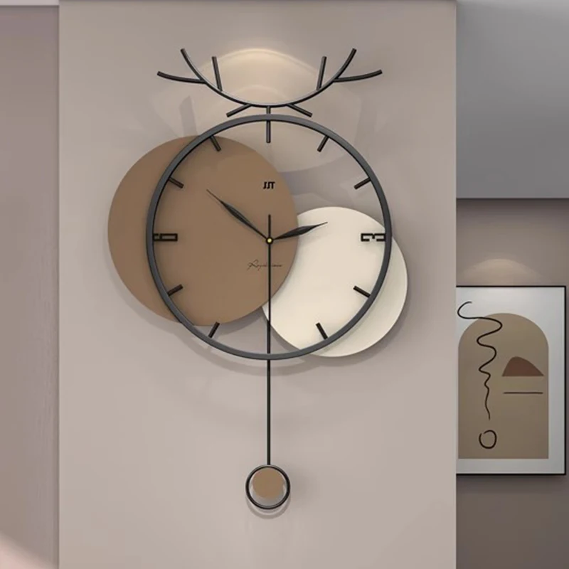 

Design Modern Wall Clock Metal Retro Decorations For Your Bedroom Gaming Decoration Living Room Dom Akcesoria Farmhouse Decor