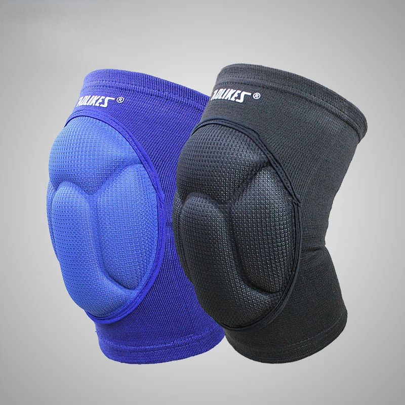 

1 Pair Thickening Football Volleyball Extreme Sports Knee Pads Brace Support Protect Cycling Knee Protector Kneepad