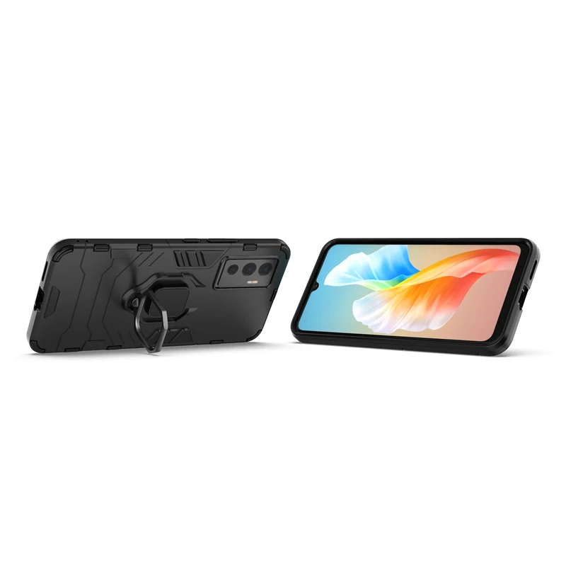 For Vivo V23E Case Cover for Vivo V23E 5G Magnetic Ring Stand Holder Shockproof Bumper Armor Back Phone Case for Vivo V23E 5G
