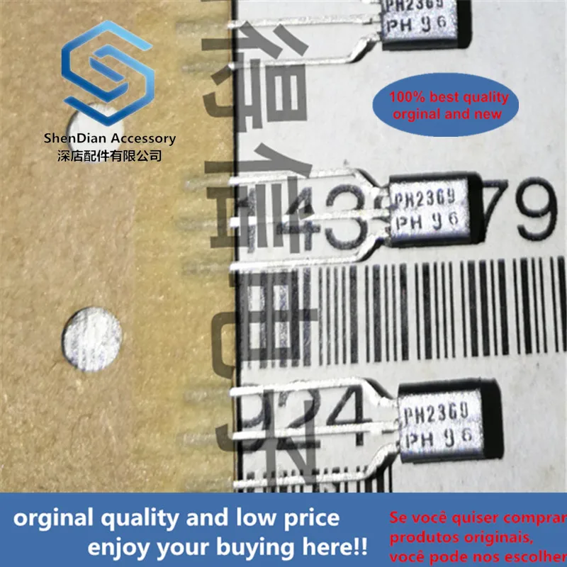 

30pcs 100% orginal new PH2369 2369 200MA 15V NPN TO-92 real photo