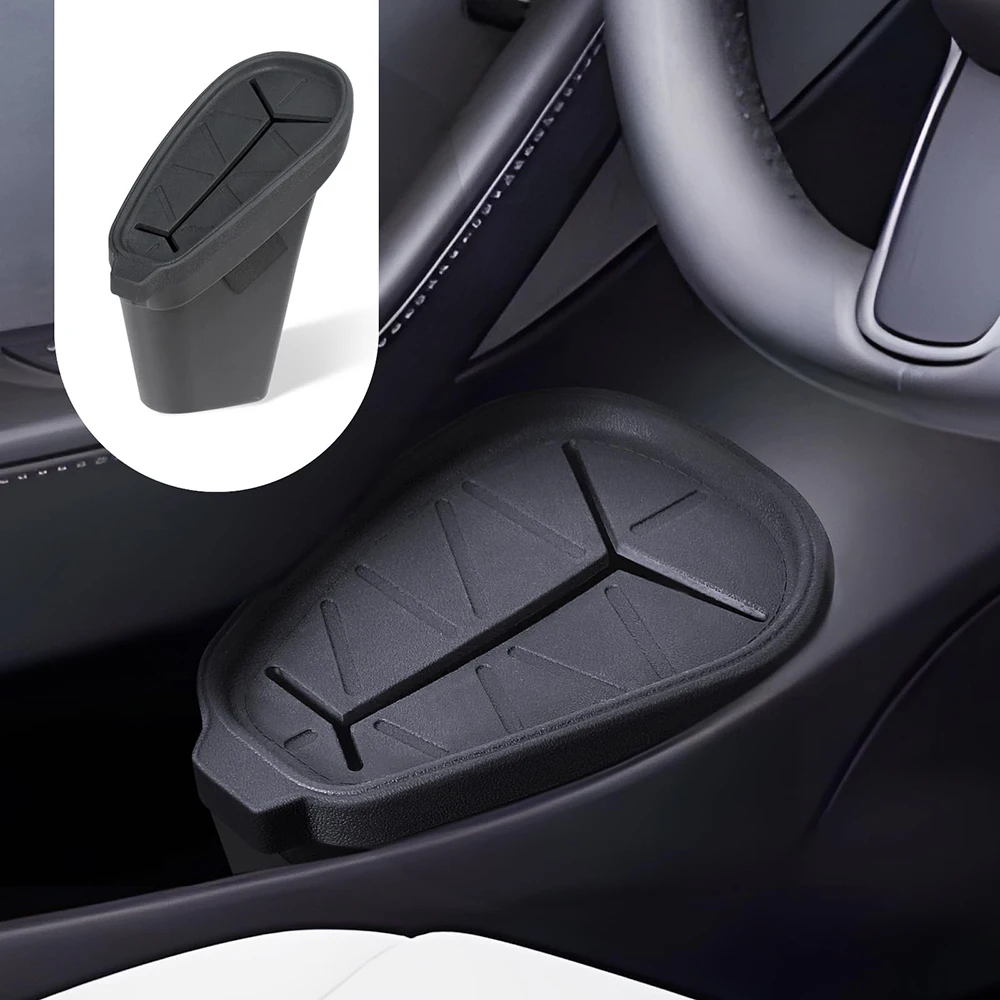 

Tesla мусорная корзина Tesla Model 3 мусорная корзина для автомобиля мусорная корзина с крышкой Боковая дверь ящик для хранения Органайзер (левая передняя Боковая дверь)