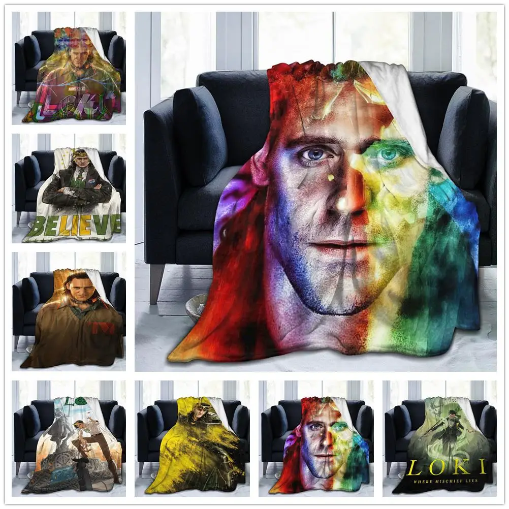 

Lokies Blanket Flannel Throw Blankets Micro Fleece Cozy Plush Covers for Bed Car and Home Decoration