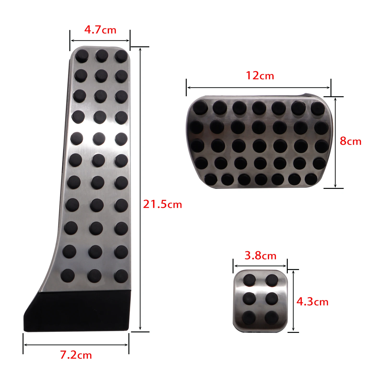 Автомобильные аксессуары накладки на педаль тормоза и сцепления для Mercedes Benz W202