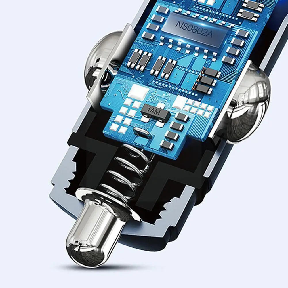 

FM-трансмиттер автомобильный с поддержкой Bluetooth 5,0, а, с подсветкой