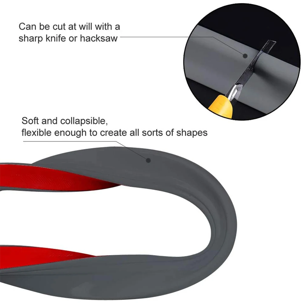 Силиконовый ограничитель воды для ванной комнаты 0 5-2 м