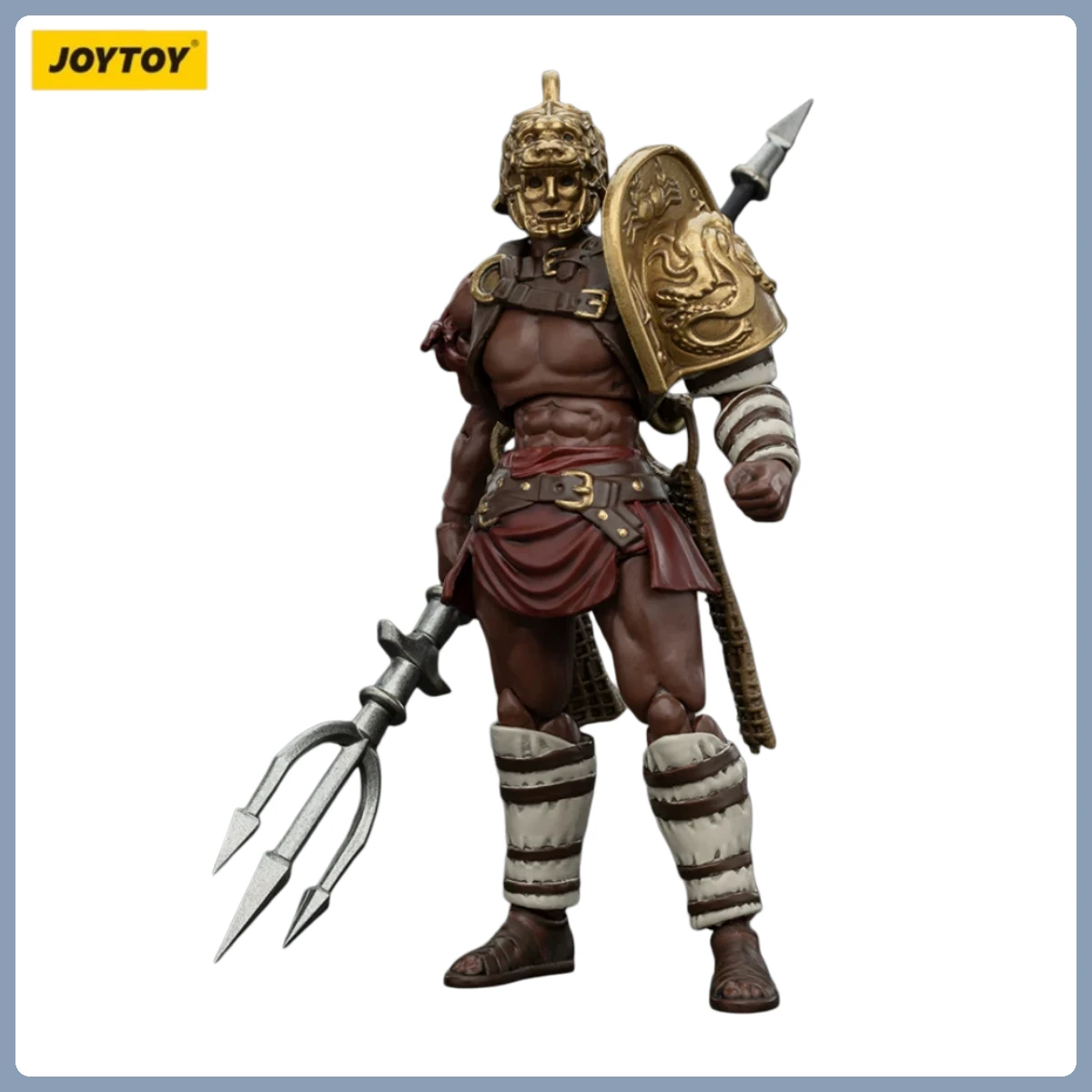 Фото Коллекционные фигурки JOYTOY 1/18: Римские гладиаторы (Димахарус, Хаста Сектор, Трекс, Ретиарус) — модели для декора и коллекции №2