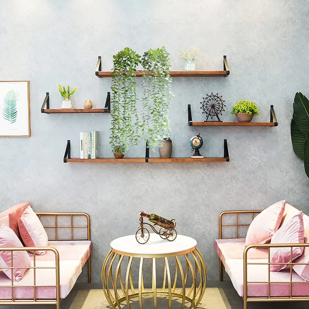 Подвесные Растения с горшками 2 упаковки искусственные растения эвкалипта