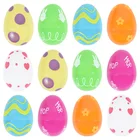 1224 шт., пластиковые пустотелые яйца 5,5 см