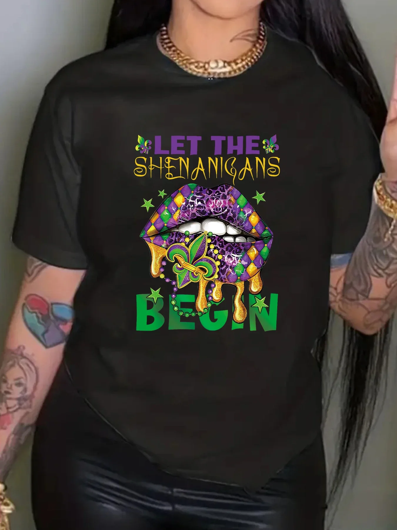 Футболка женская с принтом Круиз и короткими рукавами