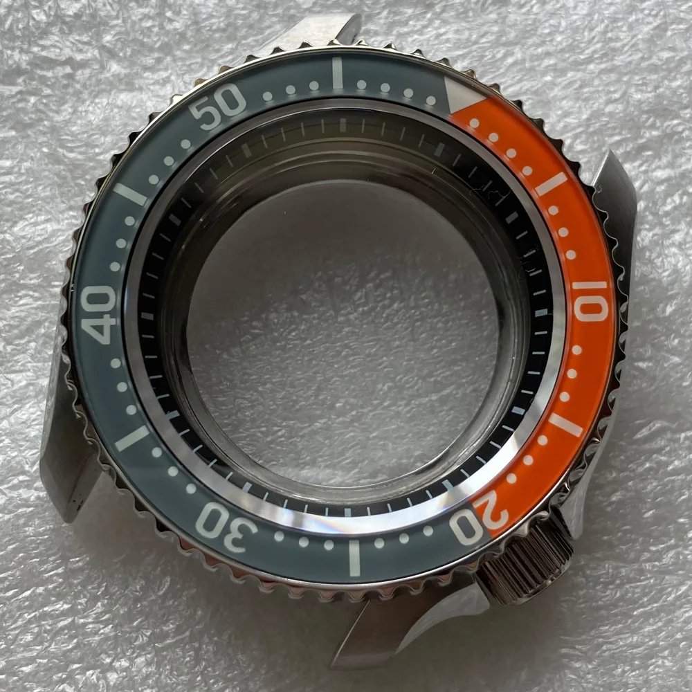 Seiko Modify Parts Solid 42.3mm Stainless Steel SKX007/009 Watch Case Sapphire Full Luminous Bezel Fit NH35/36 Movement 20Bar
