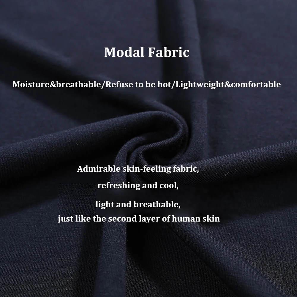 4XL Loose High Elastic Waist Pajama Pants Hygroscopic Breathable PJ Pyjama Pants Modal Pajamas for Men Sleepwear With Two Pocket