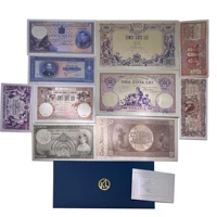10types silver foil plastic banknote romanian 10050010005000 lei souvenir currency water proof collection romania collectible