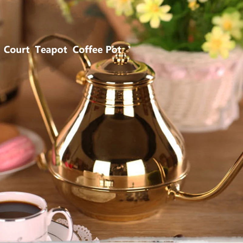 

Fine Mouth Coffee Pot Long Spout Pour Over Drip Coffee Kettle Coffe Maker Teapot