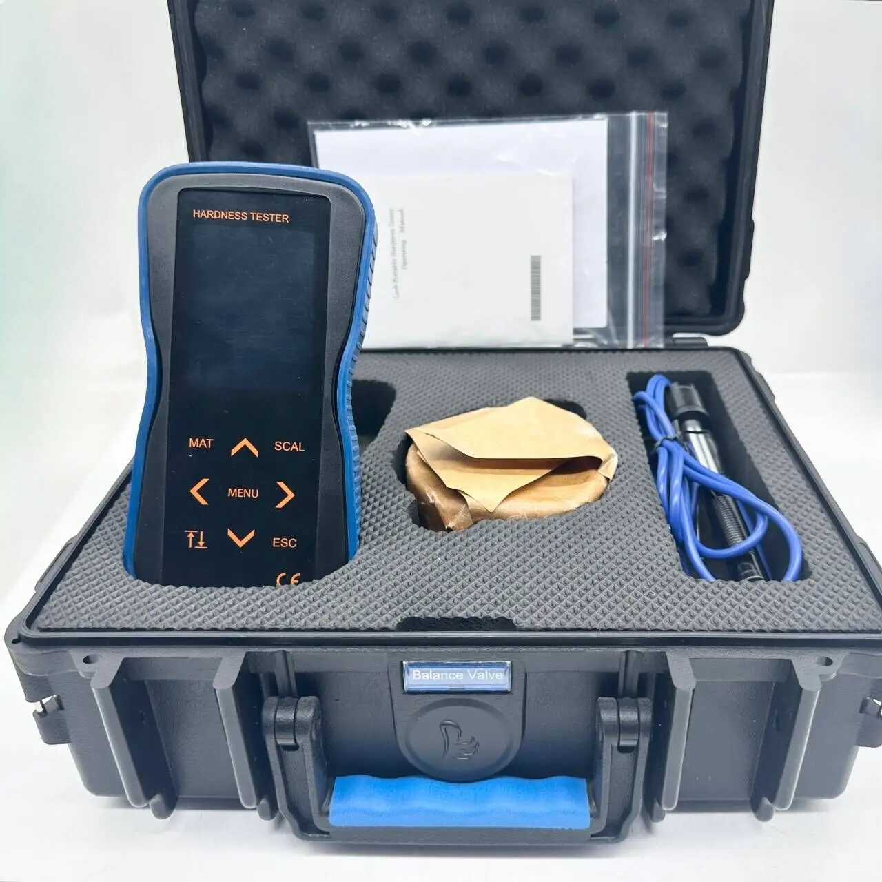 RHL-100 USB и WIFI ЖК-дисплей с сенсорным экраном Портативный твердомер
