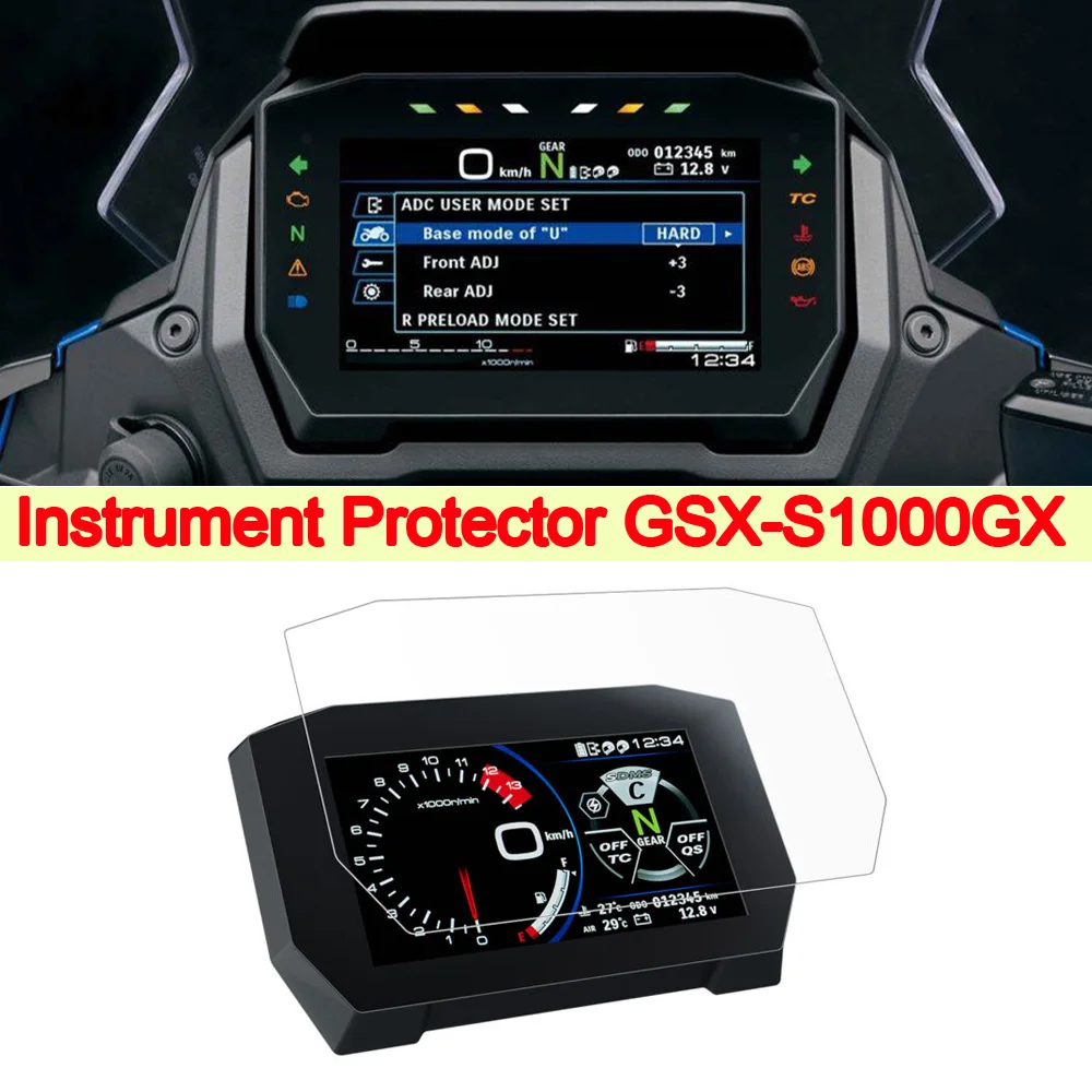 Для Suzuki GSX-S1000 GX GSXS1000GX 2024 мотоциклетная ТПУ пленка для приборной панели