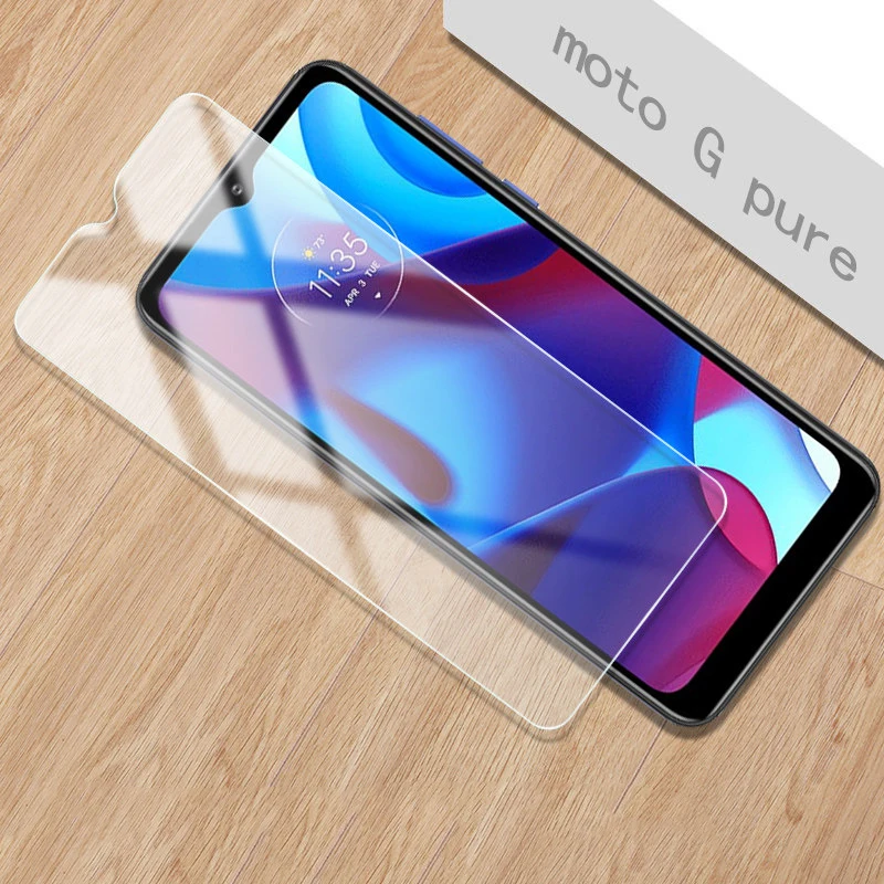 

Закаленное стекло для Motorola G Pure E30, Защита экрана для Moto G Pure E30, переднее ультра 2.5D прозрачное защитное стекло HD