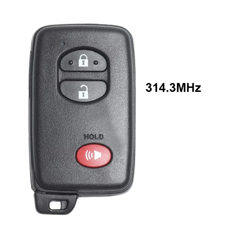 

Smart Prox Remote Key 2 + 1B 5290, плата 315/433/314,3 МГц для Toyota Venza Prius P/N: 89904-47230 89904-47370 FCC: HYQ14ACX