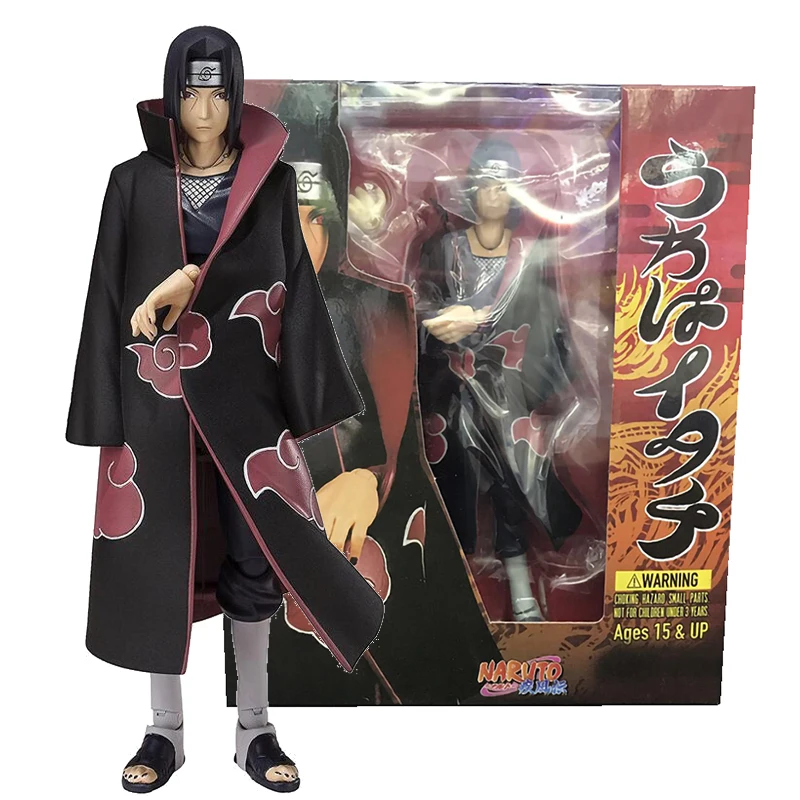 

16cm Anime Naruto Shippuden Figures Uchiha Itachi Action Figure PVC Collection Doll Movable Shf Akatsuki Itachi Model Toys Gifts