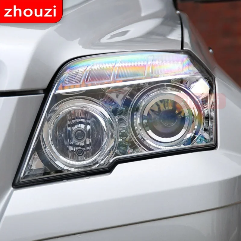 Для Mercedes Benz GLK Class X204 2013 2014 2015 тонировка автомобильной фары Черная защитная пленка