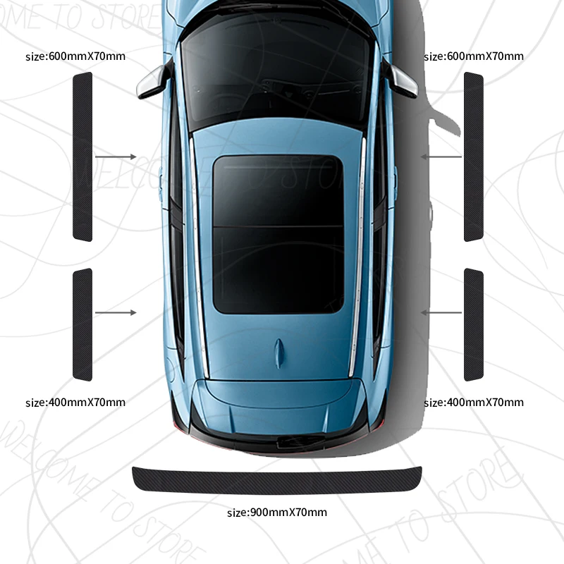 Фото 4/5 шт. для Holden SS SSV SRI SRIV Logo Clubsport Commodore, порог из углеродного волокна, накладка на порог, наклейки на багажник автомобиля, наклейки №5
