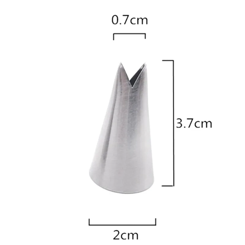 4pcs/set 2 Leaf Pastry Rose Flower Nozzle Tips + 1 Piping Scissors Cream Stand Tray Transfer DIY Cake Decorating Tool - купить по