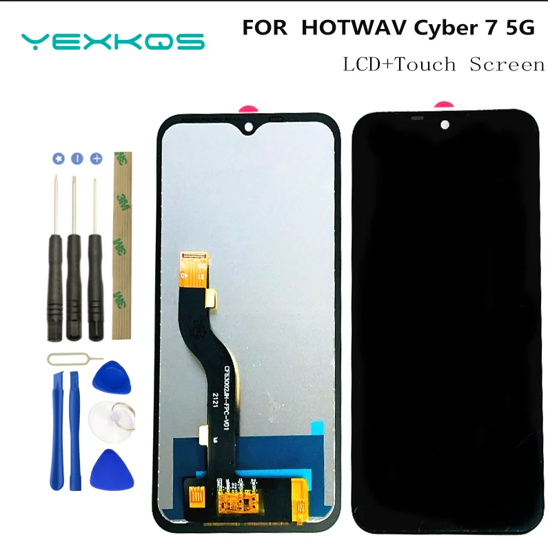 6 3 дюймов для оригинального HOTWAV Cyber 7 5G ЖК-дисплей + модуль сенсорного экрана