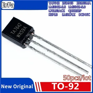 50pcs/lot TA7642 2SD965 LM336Z-2.5 LM336Z-5.0 LM336-2.5 LM336-5.0 Z0103MA L78L33ACZ KSP13 QX5252F LM317LZ BC546C TO-92