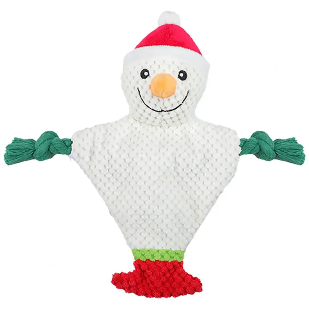 

Puppy Teething Toys Christmas Dog Toy Stress-relieving Squeak Toy for Cute Puppies Teeth-cleaning Gift Puzzle Pet Toy Dog Toys