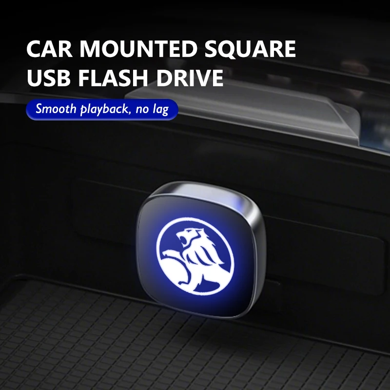 Фото Портативный USB-накопитель для приборной панели автомобиля, 32 ГБ/64 ГБ, квадратный, для Holden Colorado 7 2012-2023, Astra, Commodore, Cruze, VT, VX, VU №3