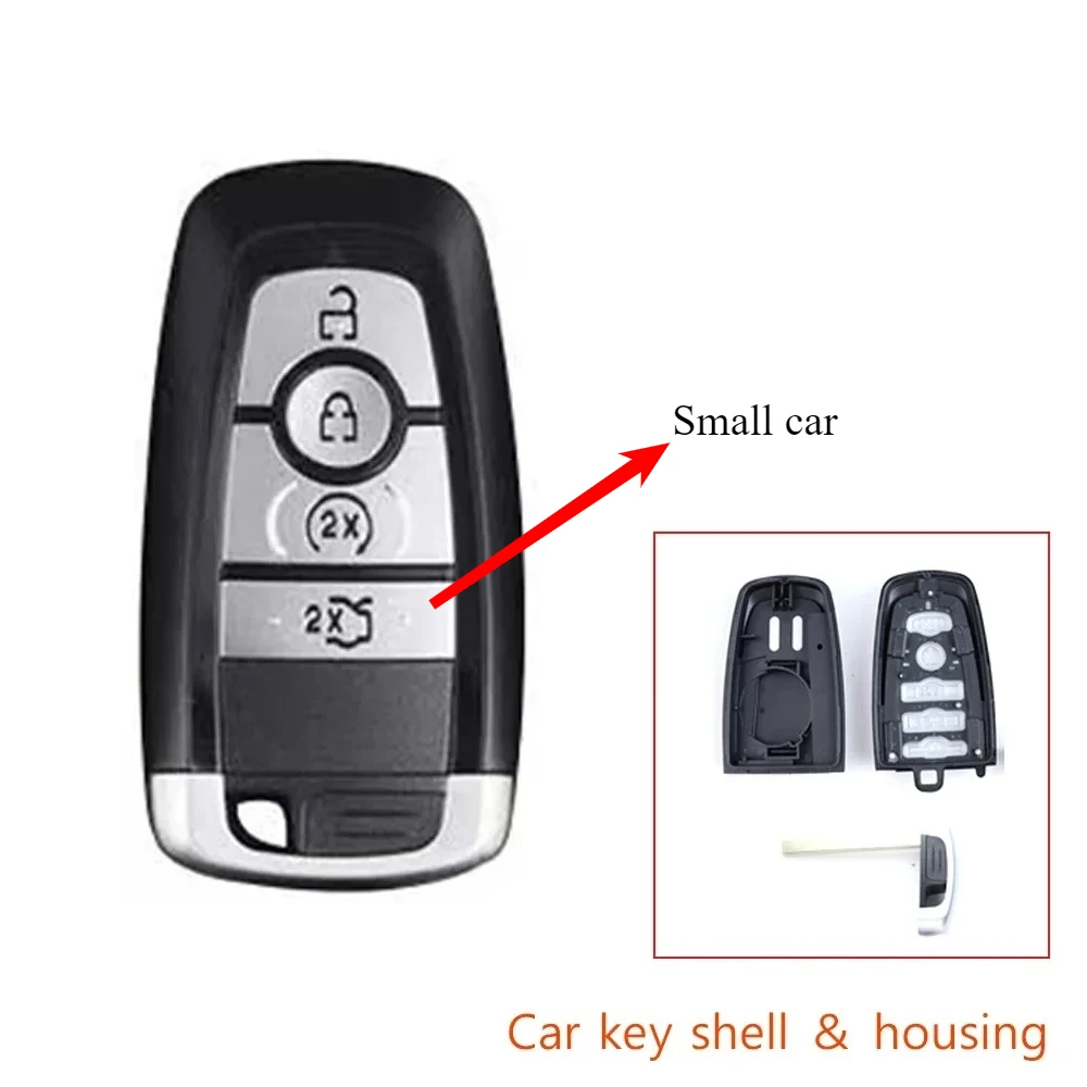 

Корпус автомобильного ключа 3/4/5 BT для Ford Mustang Escape Ranger Raptor F250 F150 F-350 Edge Expedition Fusion Mondeo Explorer 2015