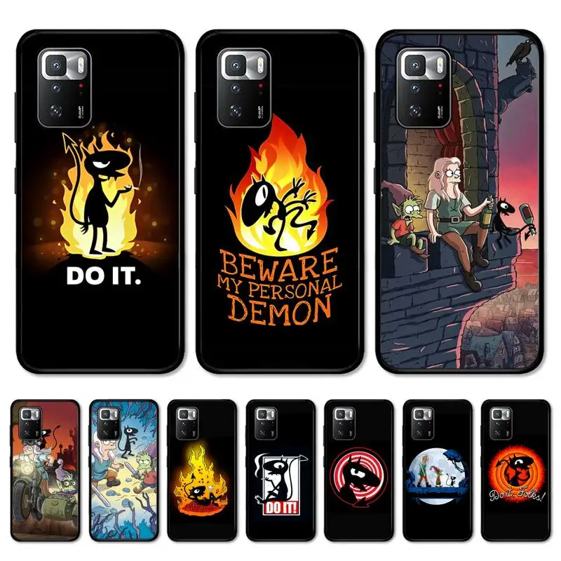 

Cartoon-Funny-D-Disenchantments Phone Case for Redmi 5 6 7 8 9 A 5plus K20 4X S2 GO 6 K30 pro