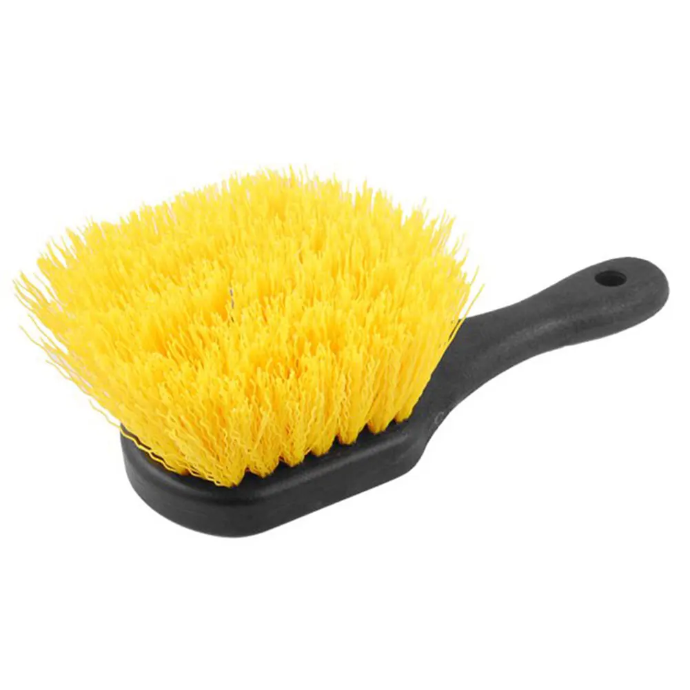 

Hub Auto Tire Washing Tool Detailing Universal Car Wheel Brush Home Engine Nylon Bristles Bicycle Rim Cleaner Flexible
