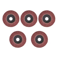 5pcs flat flap discs 75mm 3 inch sanding discs 80 grit grinding wheels blades wood cutting for angle grinder