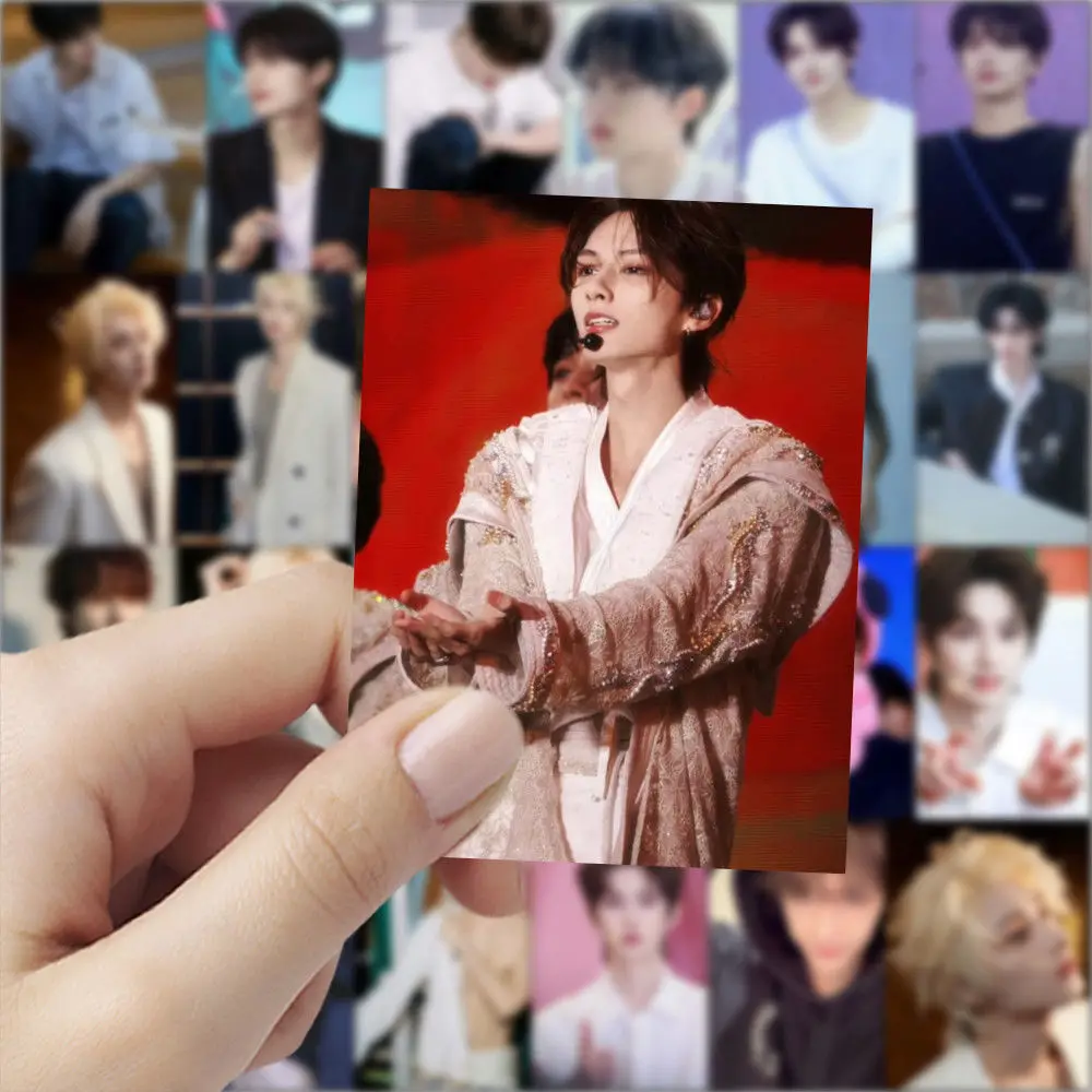 60 шт. Kpop Idol фотографии наклейки JUN Solo фото милые водонепроницаемые украшения