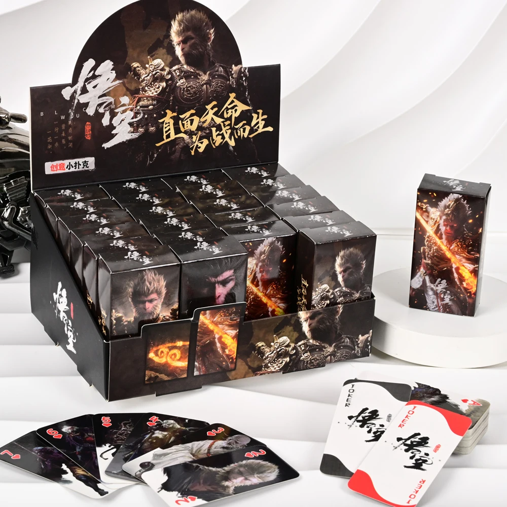 Новая карточная игра Black Myth Wukong семейная забавная развлекательная настольная