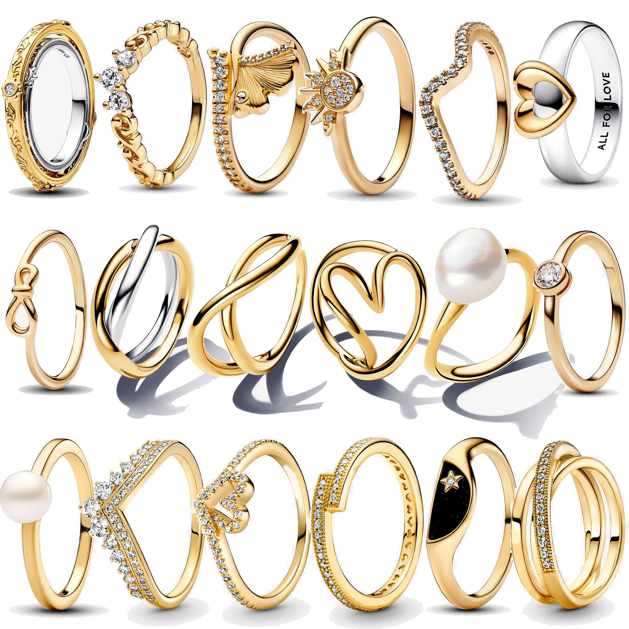 Женское кольцо из серебра 2024 пробы с фианитом