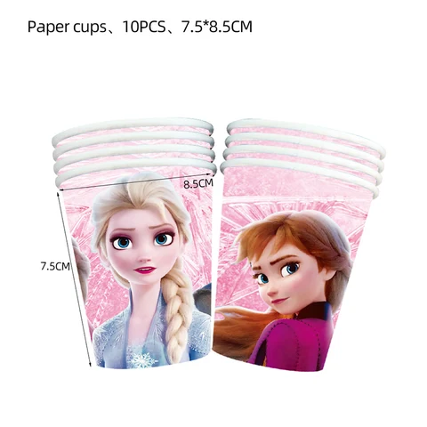 Disney Frozen Birthday Party Dekoracje Pink Elsa Tematy