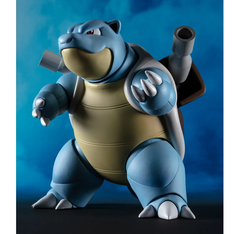 Bandai Original SHF POKÉMON BLASTOISE-ARTS REMIX- аниме фигурка в сборе модель игрушки Коллекционная