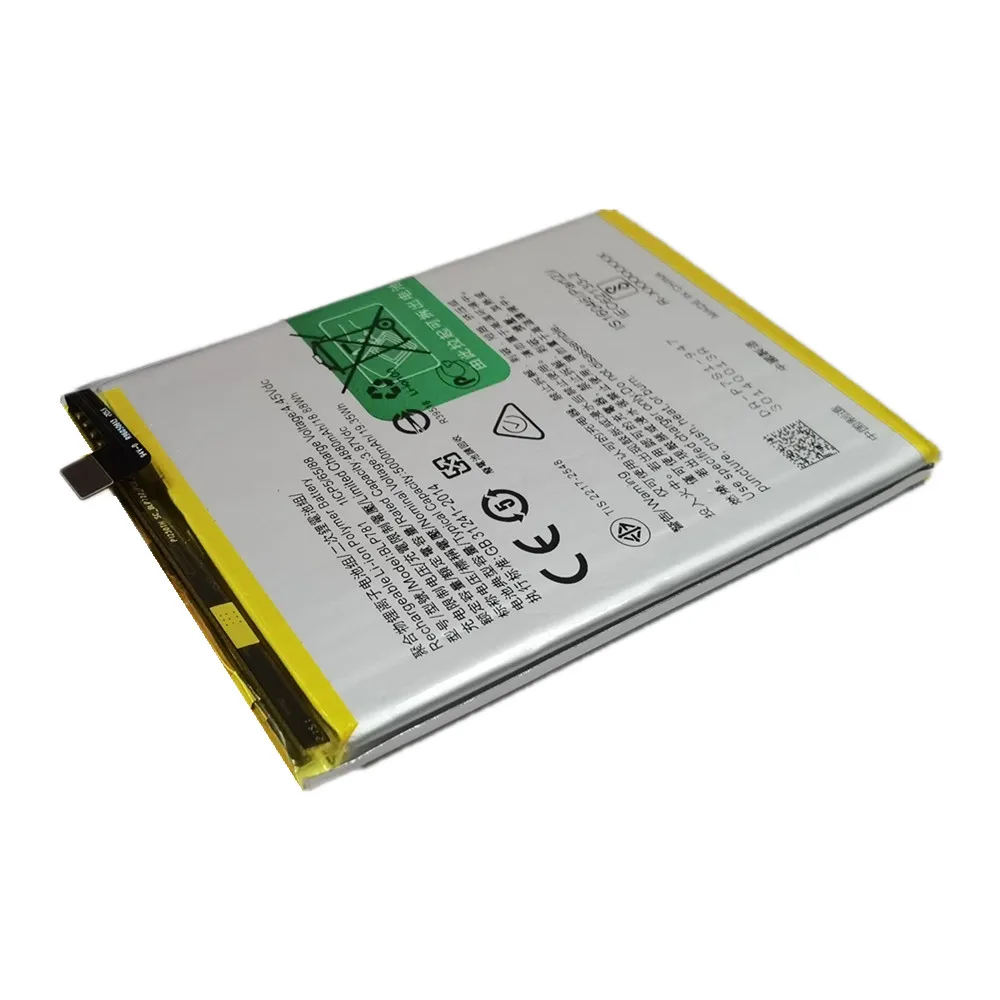 100% Оригинальный аккумулятор BLP781 5000 мАч для OPPO A52 A72 A92 CPH2059 CPH2061 CPH2069 CPH2067