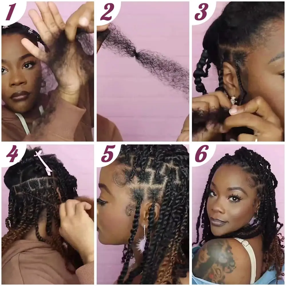 Наращивание волос QVR Dark Brown Afro Kinky Bulk для плетения косичек, дредов, афро-кудри, натуральные волосы без креплений, 50 граммупаковка (art.: 3920da93d466d) - 3920da93d466d