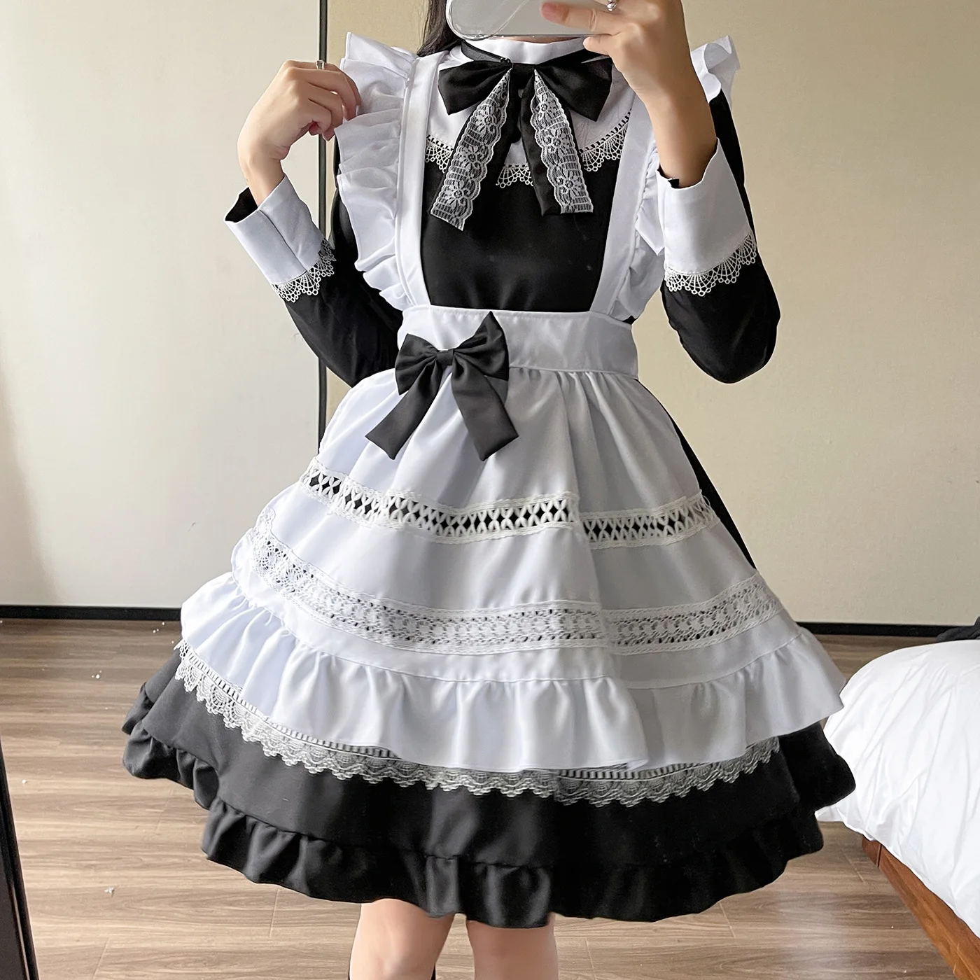 

dark lolita dress Women Lace Halter Neck Bandage Corset JSK Dress Girly Punk Style Holiday Party Mini Dresses