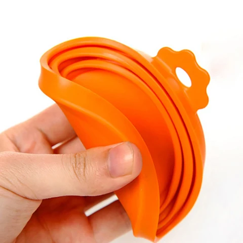 Многоразовая силиконовая крышка для банок 3 в 1  для собак и кошек