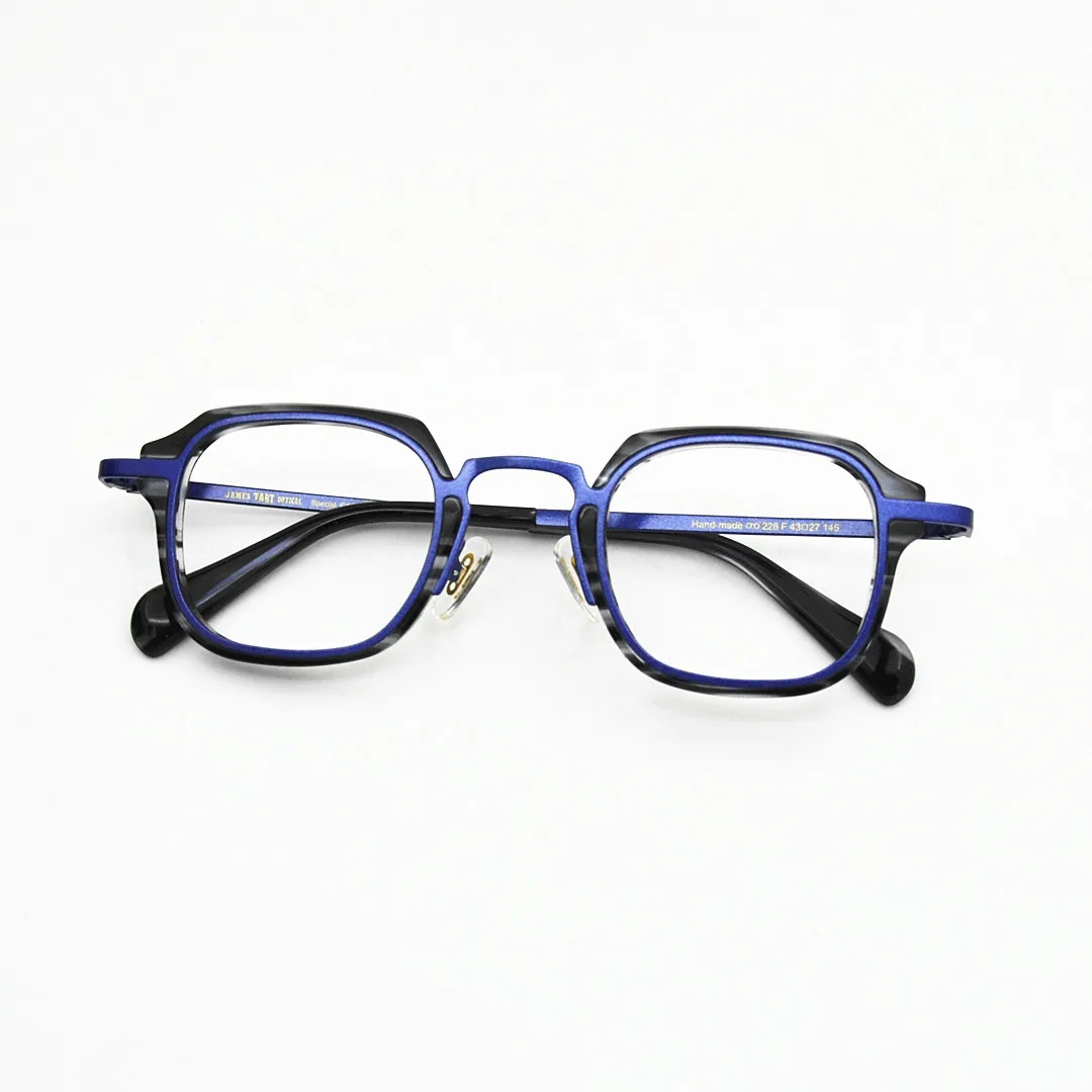 Belight Optical JAMES TAR*T Eyewear Handmade Craft Women Men Acetate Prescription Lens Vintage Eyeglasses Spectacle Frame 228X