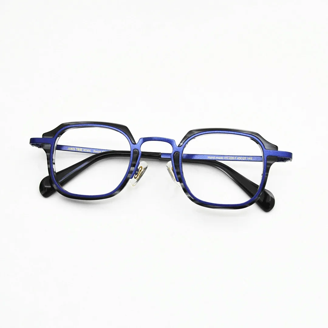 

Belight Optical ANNE ET VALENTI*N Eyewear Handmade Craft Women Men Acetate Prescription Vintage Eyeglasses Spectacle Frame 228