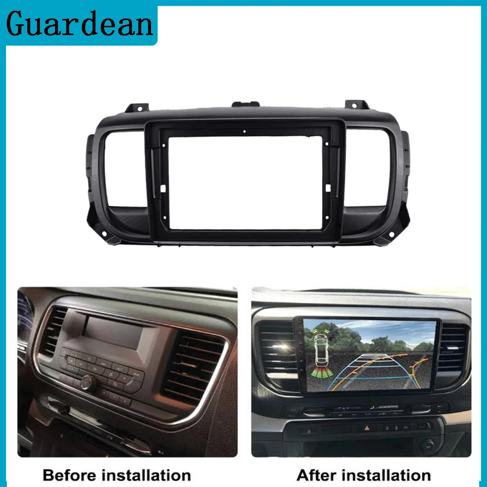 Для Citroen Jumpy SpaceTourer для Peugeot Expert Traveler для Toyota Proace 2016 + DVD стерео рамная пластина 9 дюймов автомобильный радиоприемник